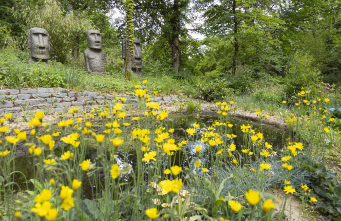Nepal Himalaya Pavilon Park von Heribert Wirth, Wiesent, Bayern, Germany